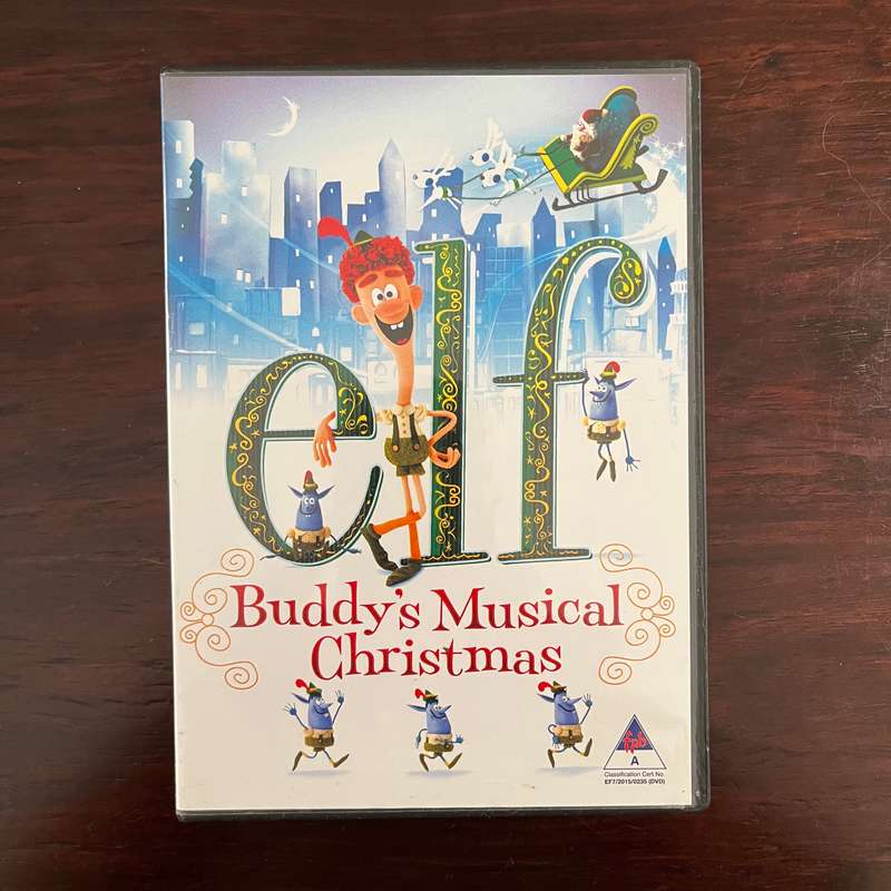 Elf - Buddys Musical Christmas DVD South African Press