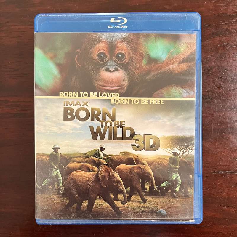 IMAX Born To Be Wild 3D Blu Ray South African Press