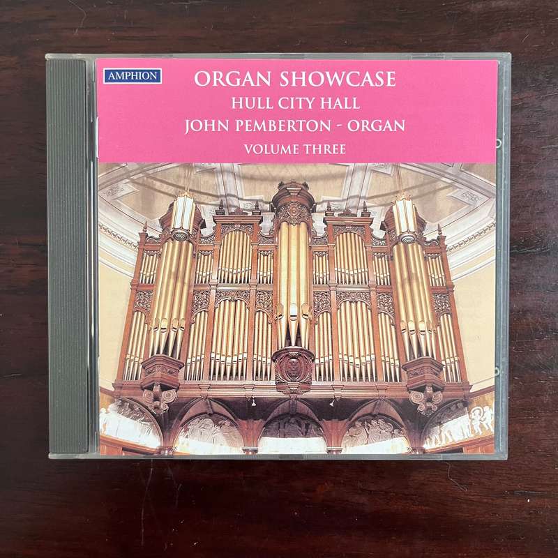 Hull City Hall - John Pemberton Organ Showcase CD Import