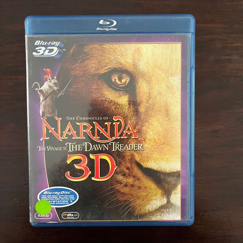 The Chronicles Of Narnia - Dawn Treader 3D Blu Ray Import