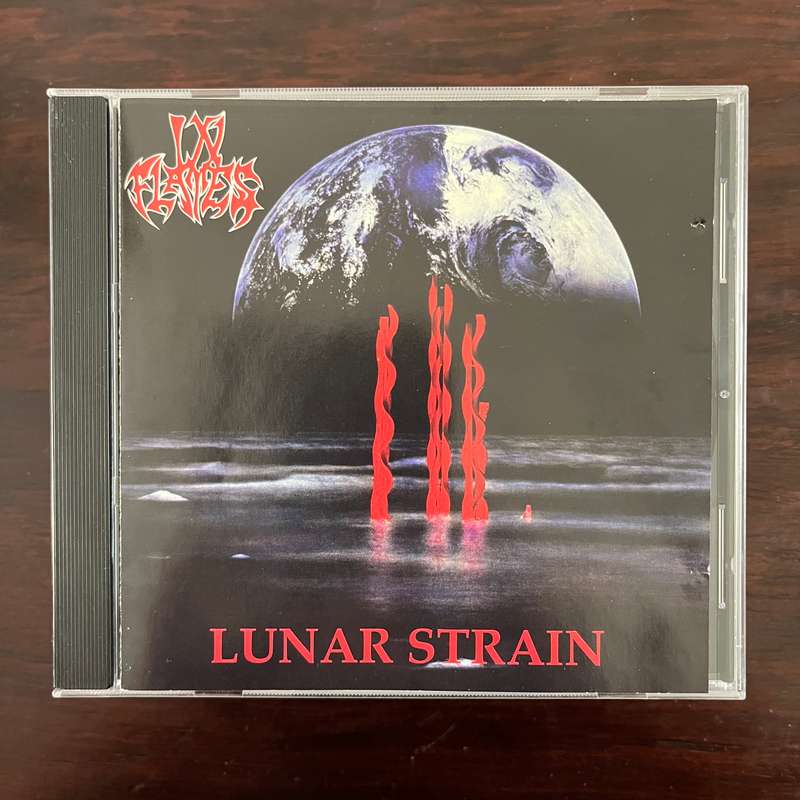 In Flames - Lunar Strain / Subterranean CD Regain Records Swedish Press Death Metal