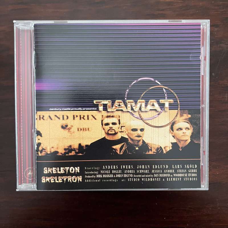 Tiamat - Skeleton Skeletron CD Gothic Rock Metal US Press Century Media