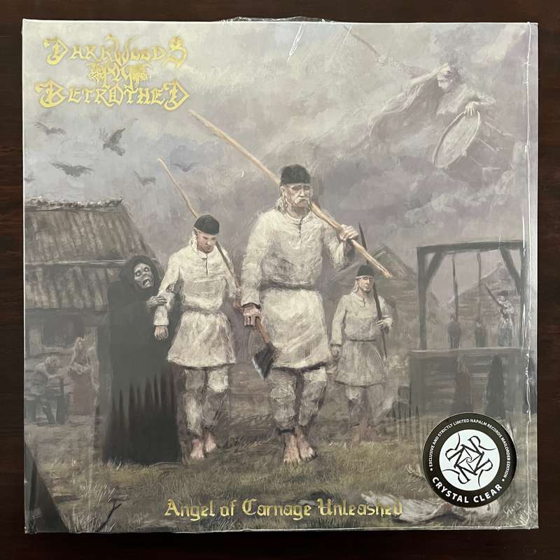 Darkwoods My Betrothed - Angel Of Carnage Unleashed Vinyl 2LP Clear Ltd 300 Black Metal Nightwish