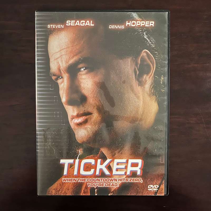 Ticker DVD Steven Seagal South African Press