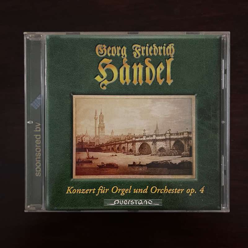 Handel - Konzert Fur Orgel und Orchester op.4 CD