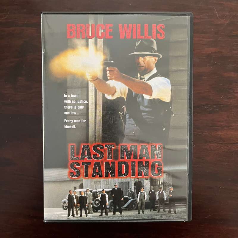 Last Man Standing DVD Bruce Willis South African Press