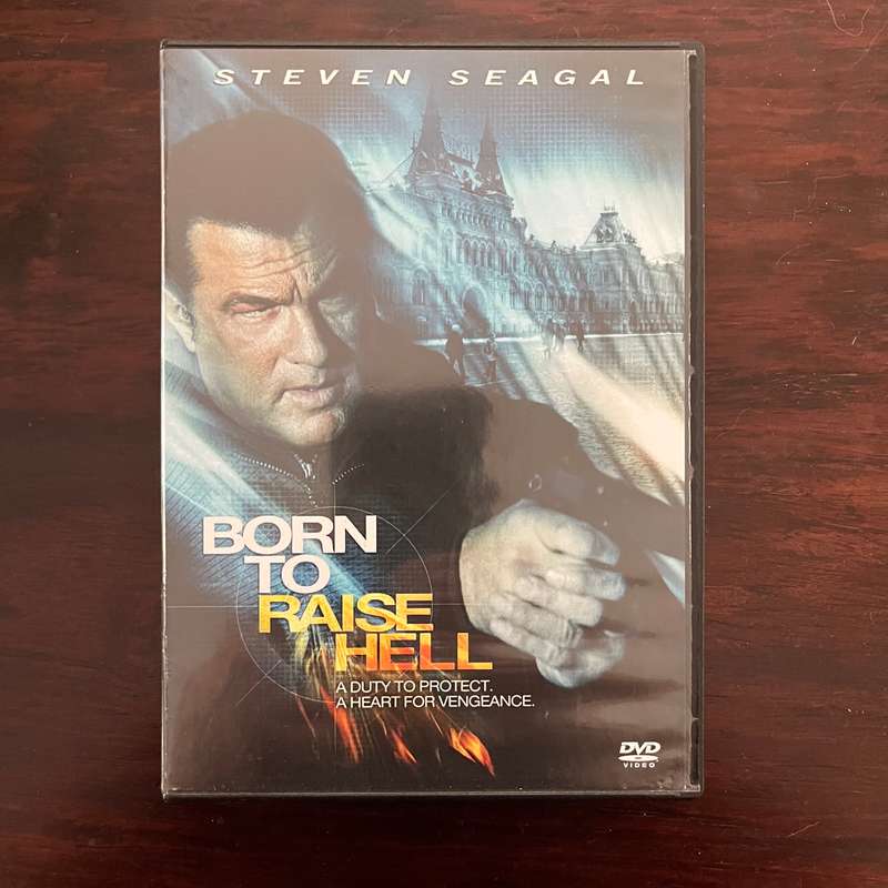 Born To Raise Hell DVD Steven Seagal South African Press