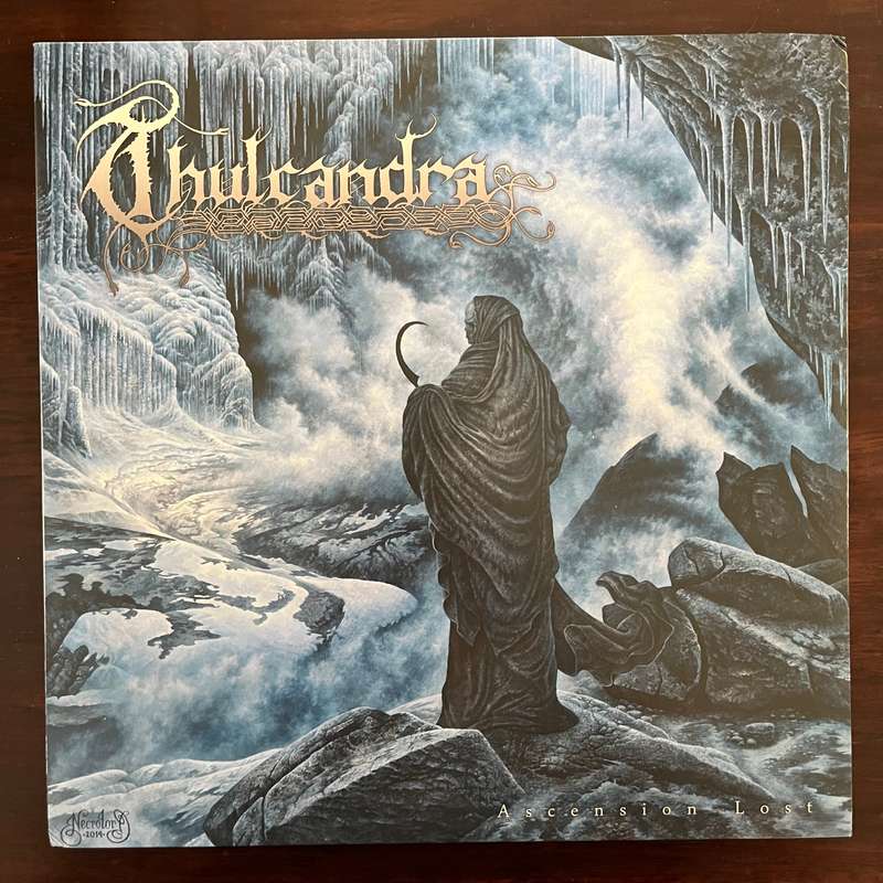 Thulcandra - Ascension Lost Vinyl LP 2015 Ltd 100 Black Variant Death Black Metal