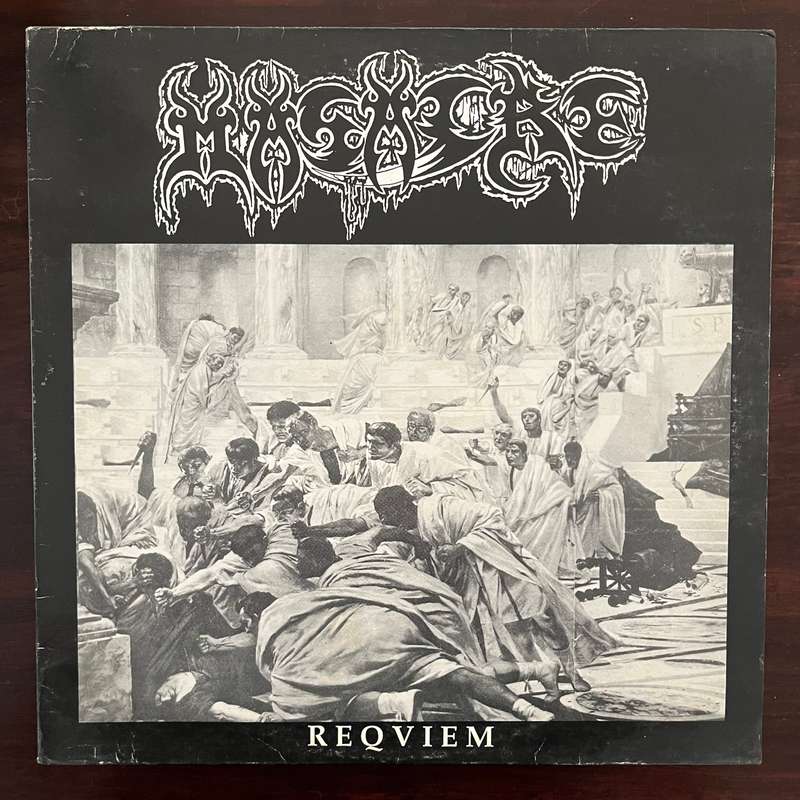 Masacre - Reqviem Vinyl LP Rare Osmose 1991 First Press Death Metal