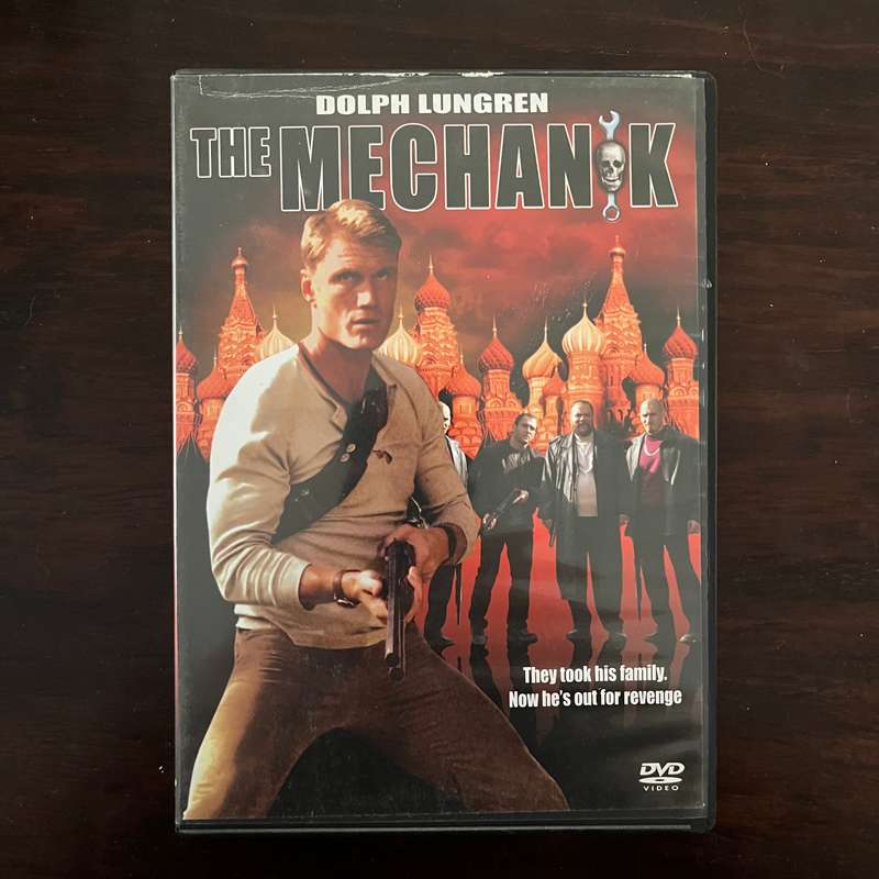 The Mechanik DVD Dolph Lundgren South African Press