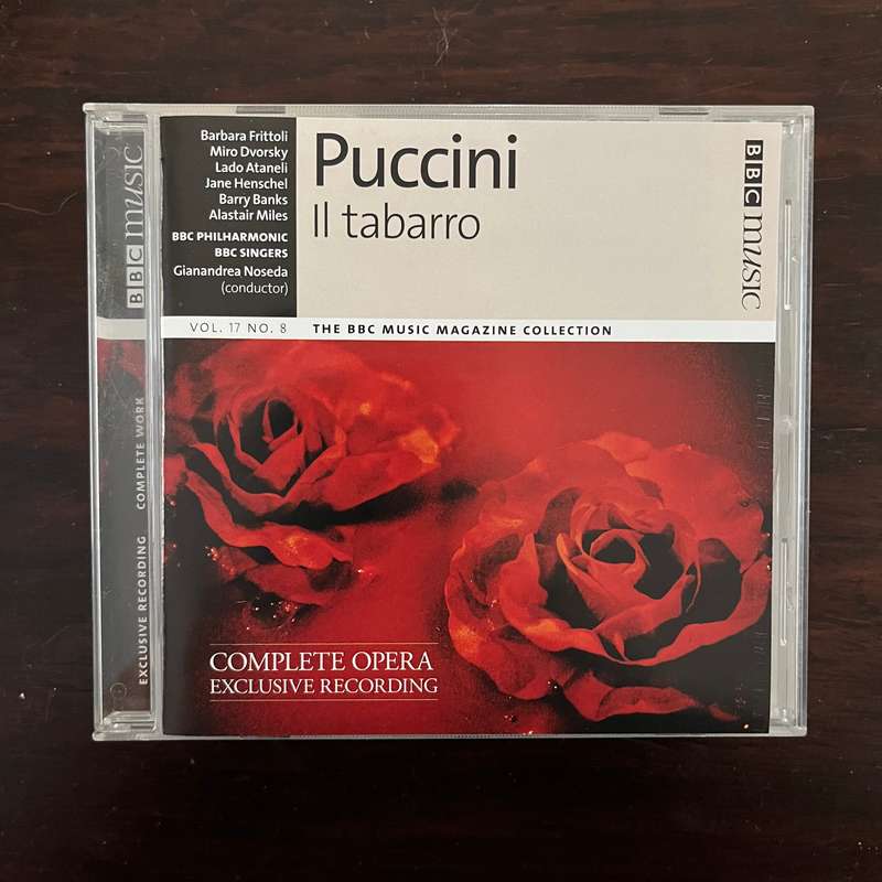Puccini - Il Tabarro CD BBC