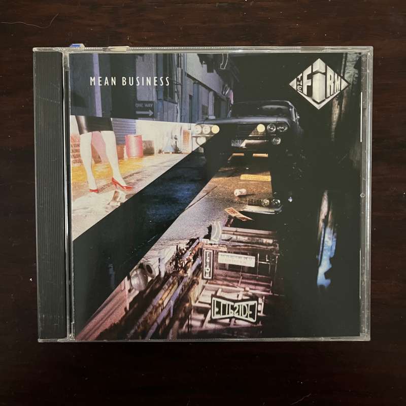 The Firm - Mean Business CD US Press Jimmy Page Paul Rodgers