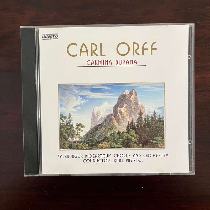 Carl Orff - Carmina Burana CD German Press