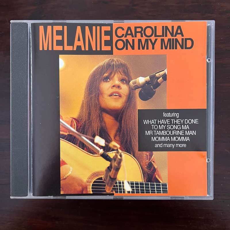 Melanie - Carolina On My Mind CD Import