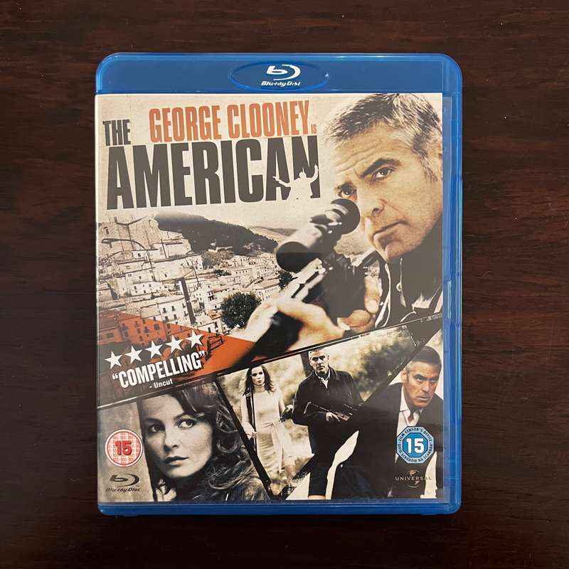 The American Blu Ray UK Press George Clooney