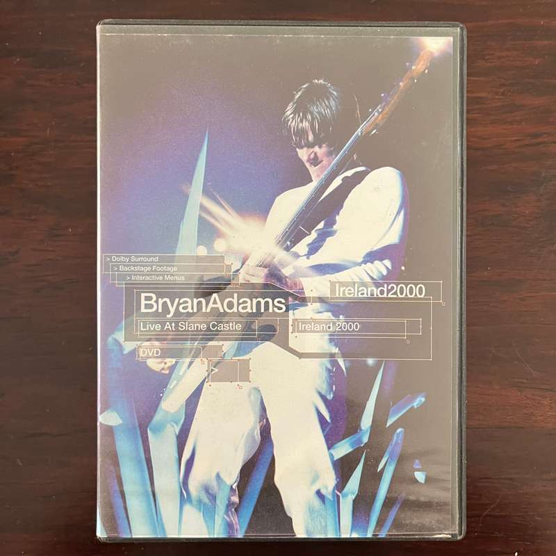 Bryan Adams - Live At Slane Castle DVD South African Press