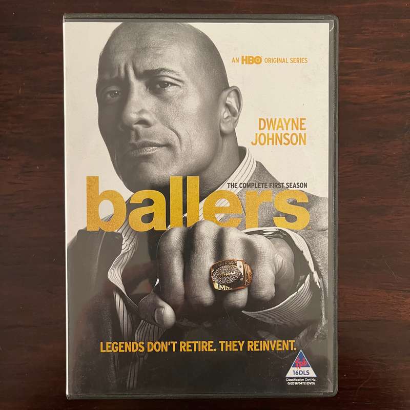 Ballers - The Complete First Season 2DVD Set HBO Dwayne The Rock Johnson