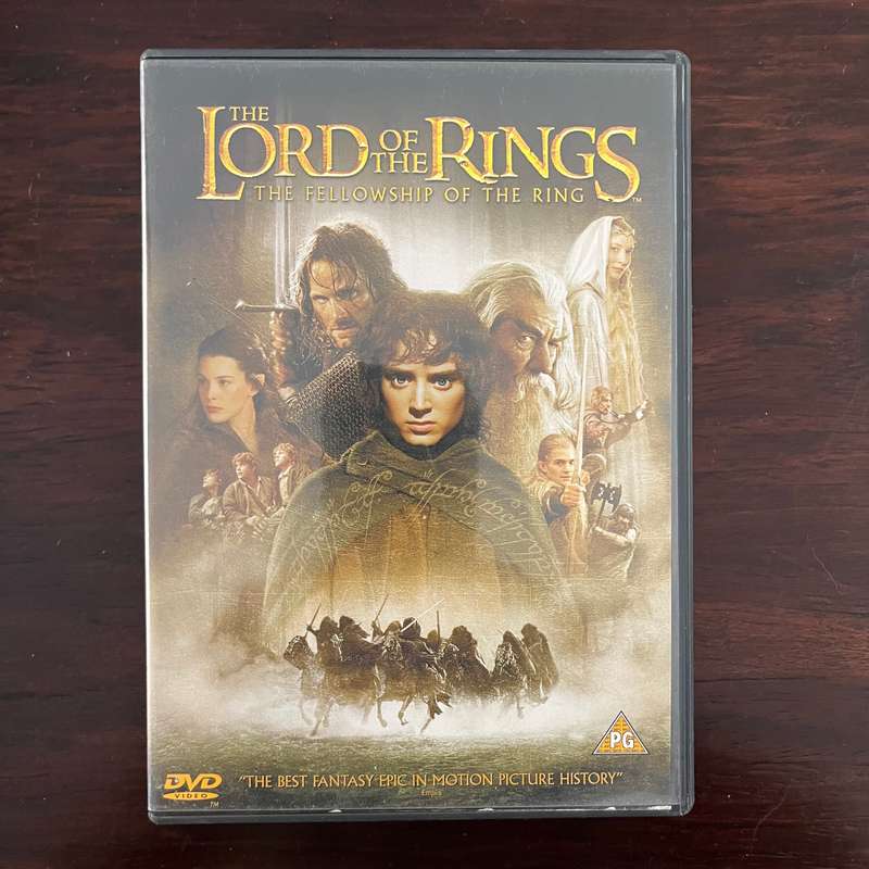 The Lord Of The Rings - The Fellowship Of The Ring 2DVD Set UK Press Import