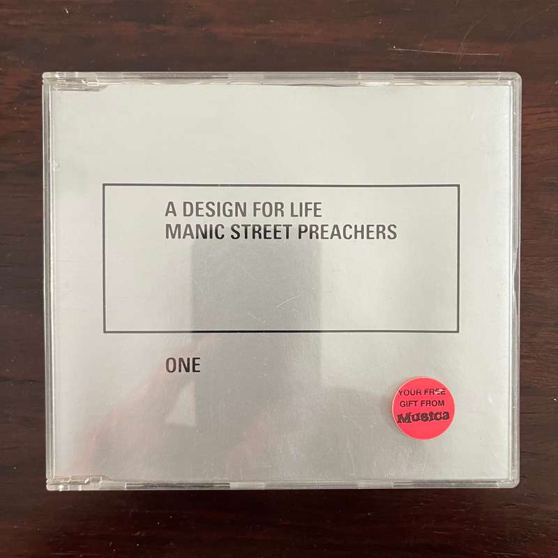 Manic Street Preachers - A Design For Life CD Single South African Press