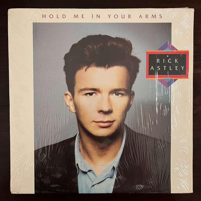 Rick Astley - Hold Me In Your Arms Vinyl LP South African Press