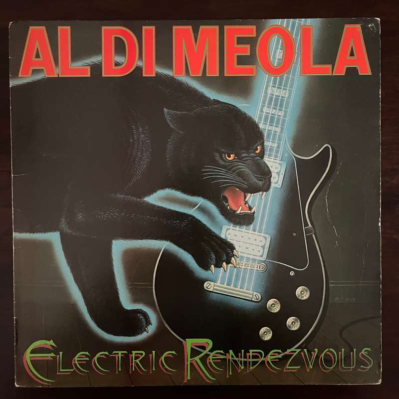 Al Di Meola - Electric Rendezvous Vinyl LP US Press Jazz Fusion