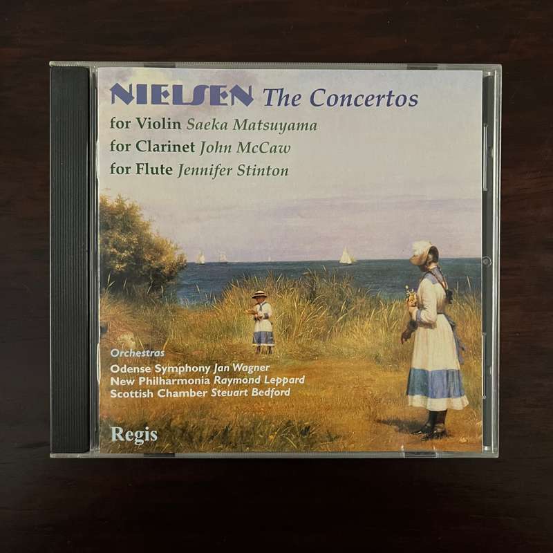 Nielsen - The Concertos For Violin, Clarinet & Flute UK Press