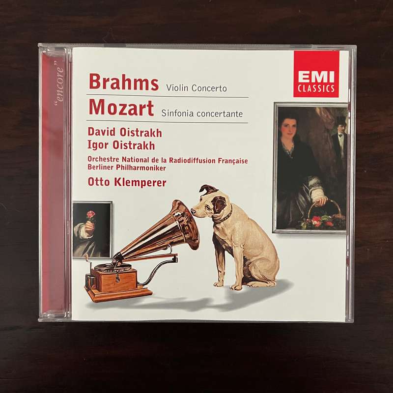 Brahms - Violin Concerto - Mozart Sinfonia CD EMI Classics
