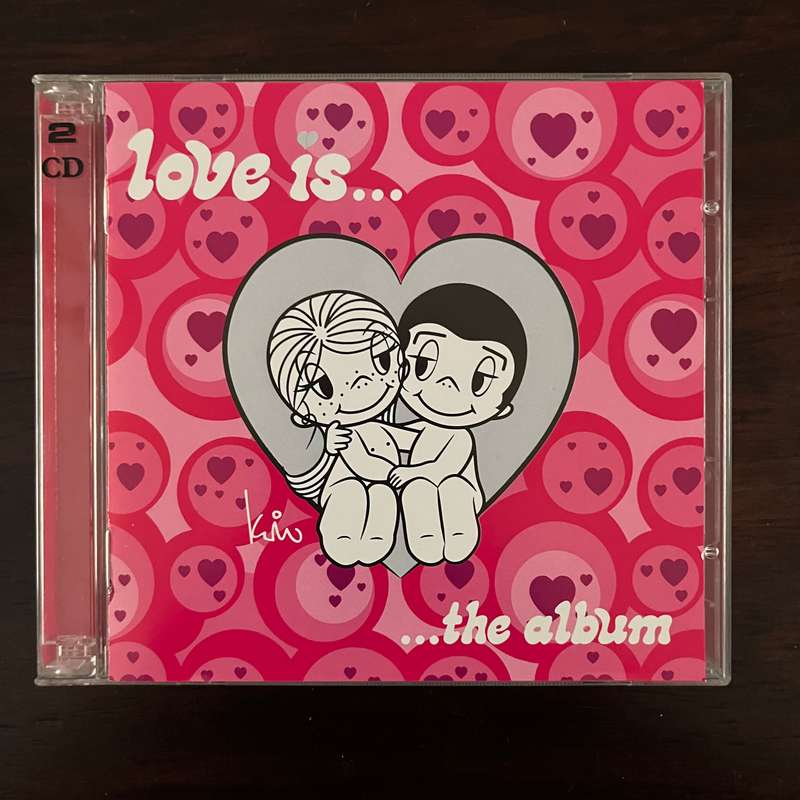 Love Is...The Album 2CD Compilation 10CC Bee Gees Janet Jackson Joe Cocker