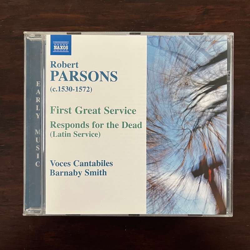Parsons - First Great Service CD Naxos Import