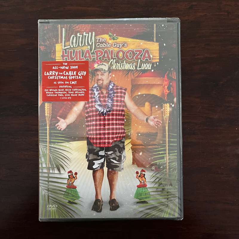 Larry The Cable Guy - Hula-Palooza Christmas Luau DVD New and Sealed Import