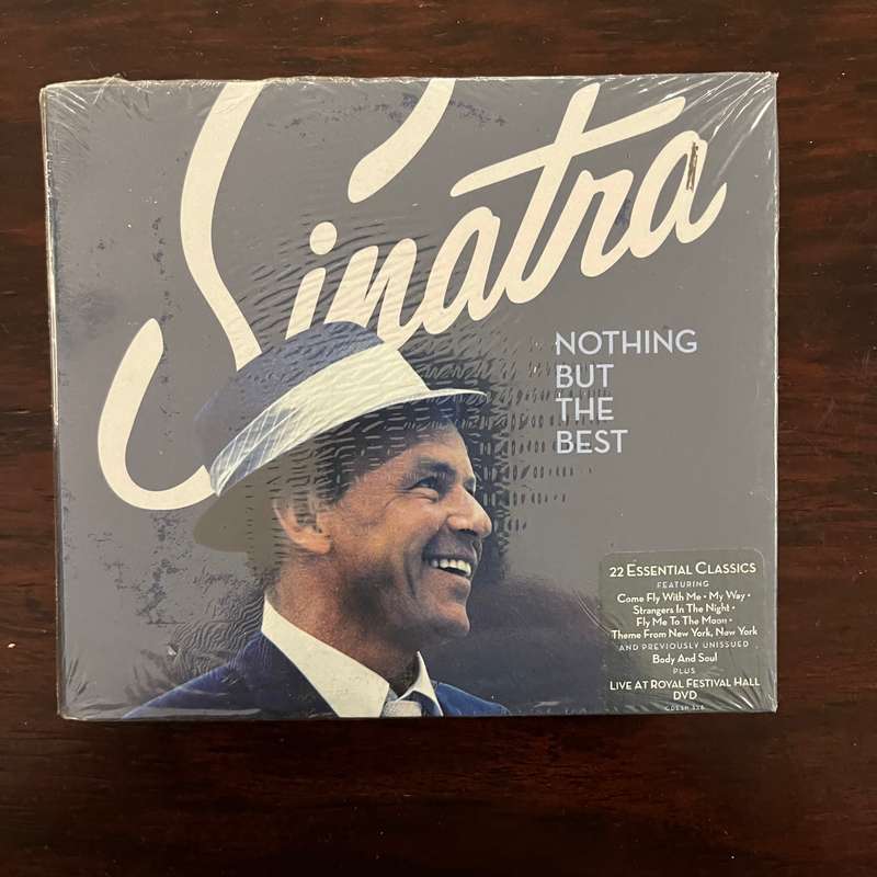 Frank Sinatra - Nothing But The Best CD DVD Combo South African Press New and Sealed
