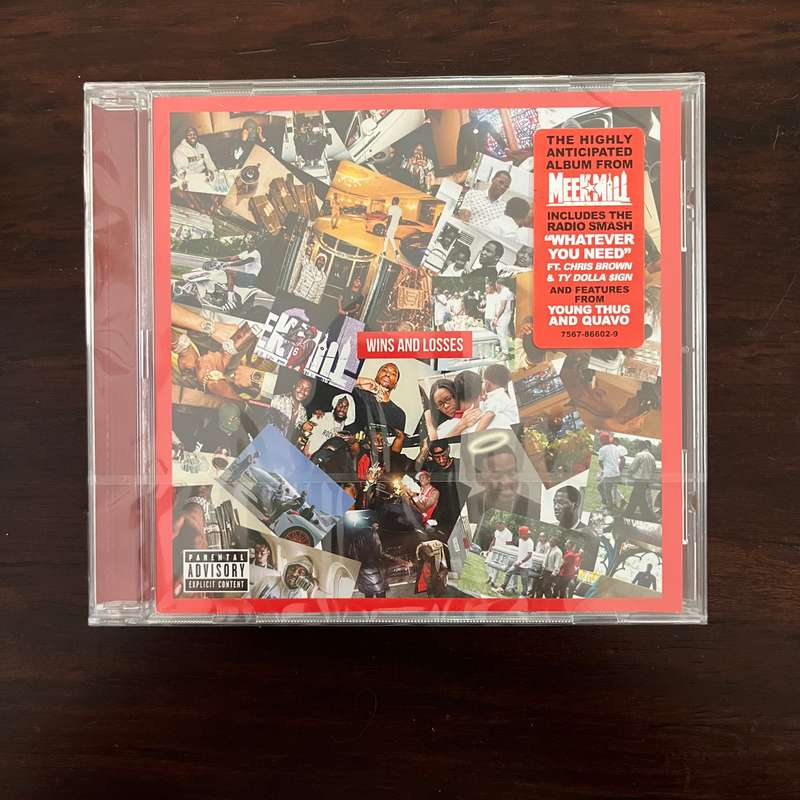 Meek Mill - Wins And Losses CD Hip Hop EU Press New and Sealed