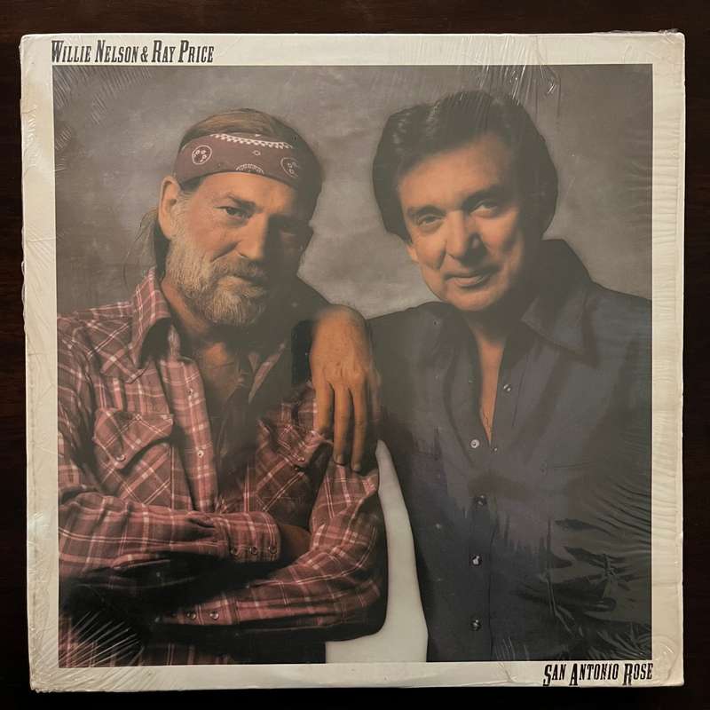 Willie Nelson & Ray Price - San Antonio Rose Vinyl LP US Press