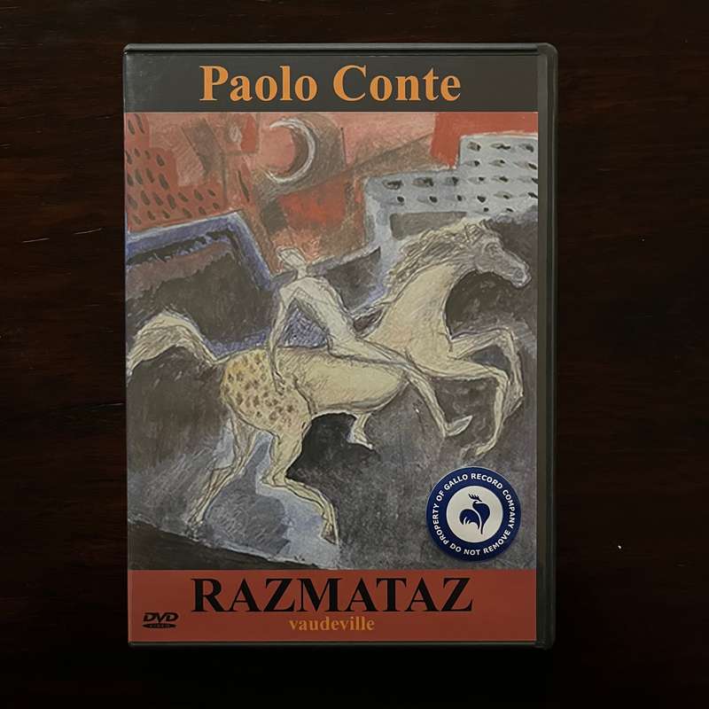 Paolo Conte - Razmataz - Vaudeville DVD Import Chanson Pop