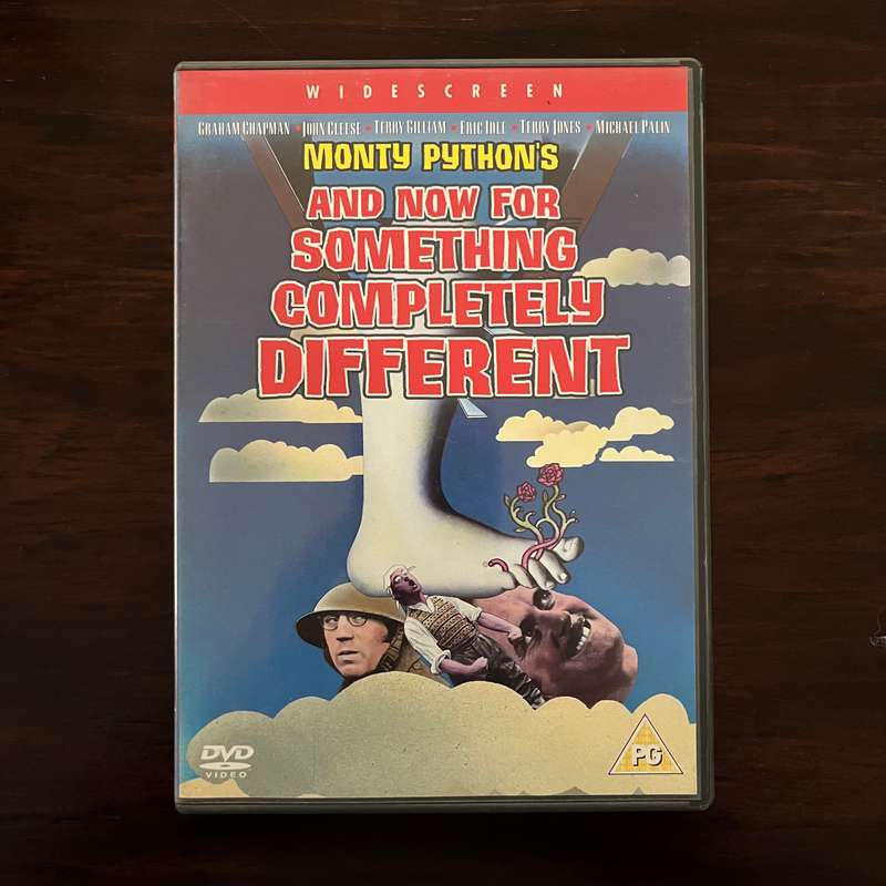 Monty Python's And Now For Something Completely Different DVD UK Press