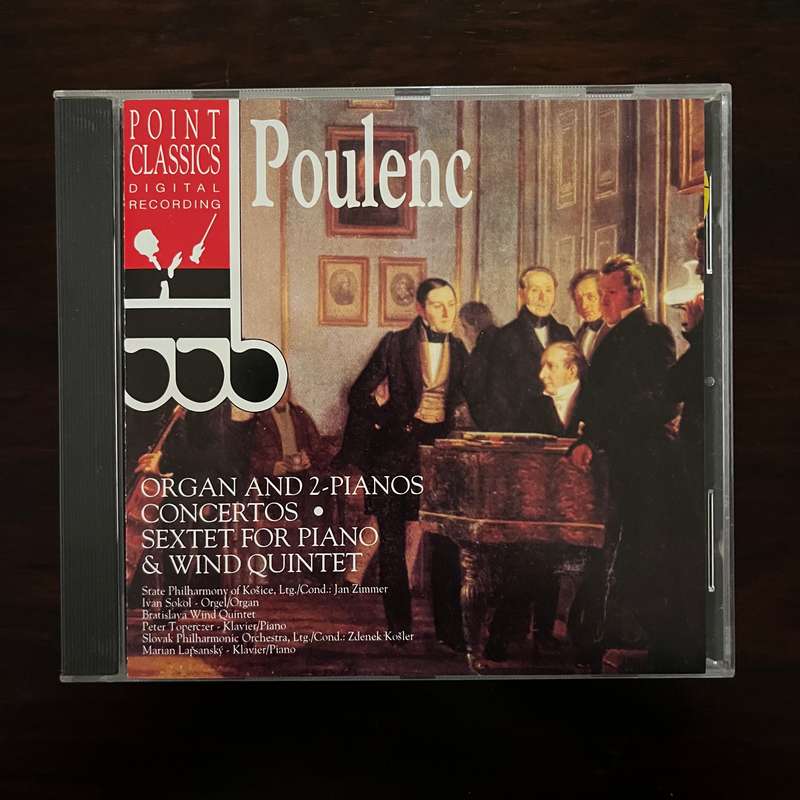 Poulenc - Organ and 2 Pianos CD Point Classics