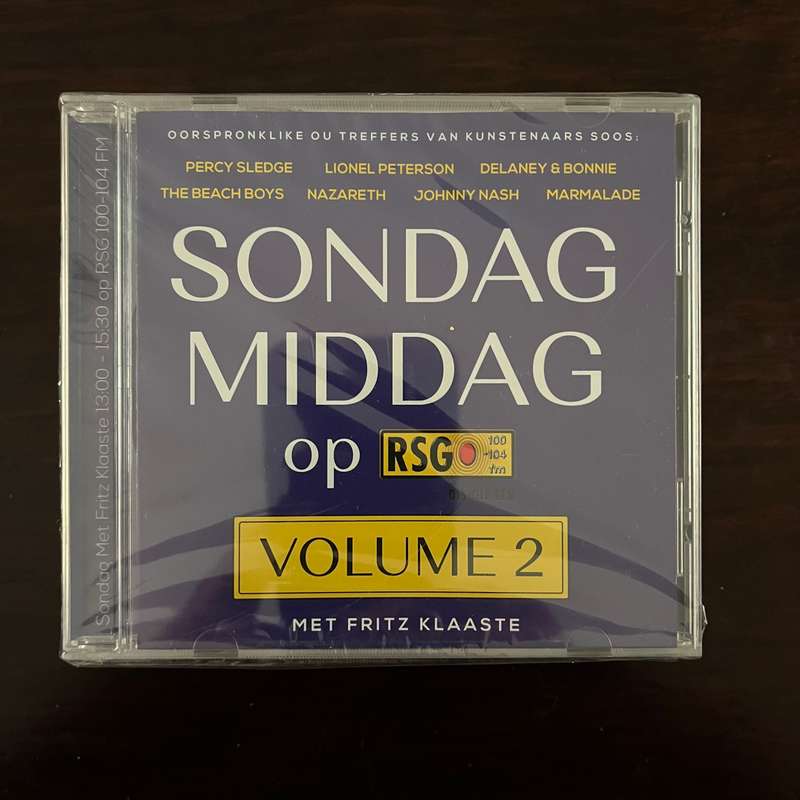 Sondag Middag Op RSG CD Compilation Lionel Peterson Nazareth Beach Boys New and Sealed