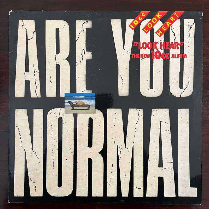 10CC - Are You Normal Vinyl LP South African Press