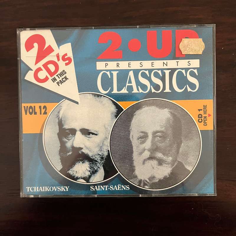 2 Up Classics Vol 12 Tchaikovsky & Saint Saens Import