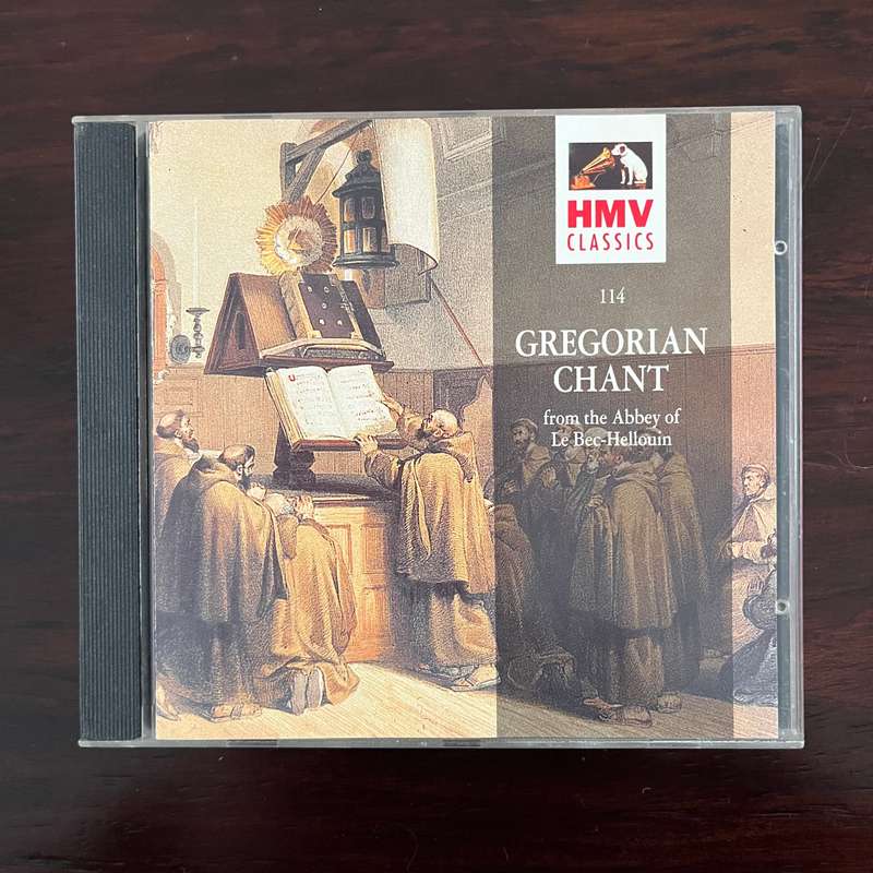 Gregorian Chant CD HMV Classics UK Press