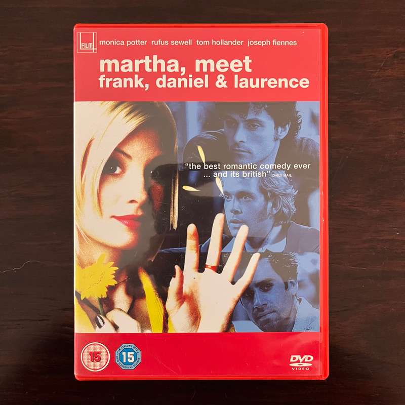 Martha, Meet Frank, Daniel & Laurence DVD UK Press