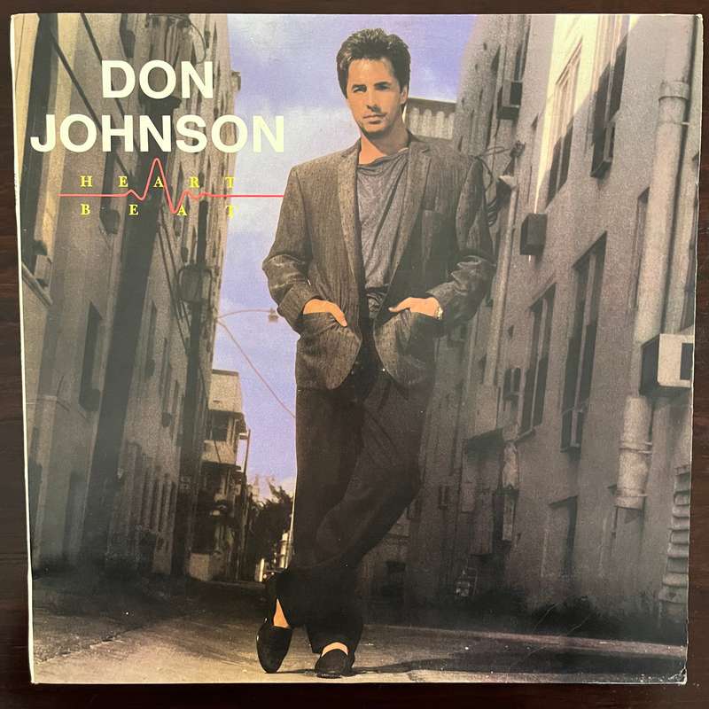 Don Johnson - Heartbeat Vinyl LP Synth Pop 80s South African Press