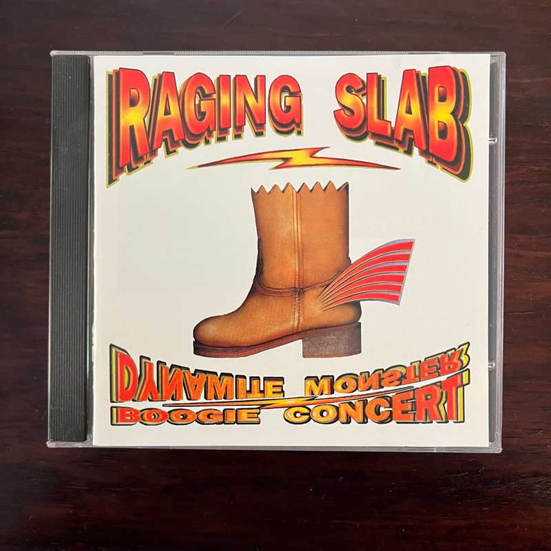 Raging Slab - Dynamite Monster Boogie Concert CD Southern Hard Rock US Press
