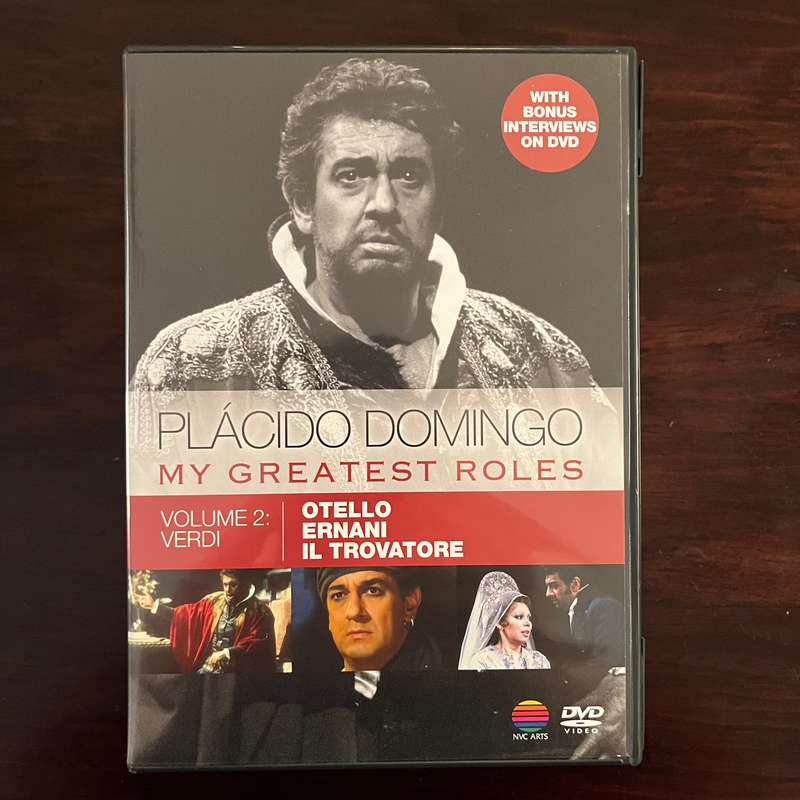 Placido Domingo - My Greatest Roles Vol. 2 Verdi 4DVD Set Import