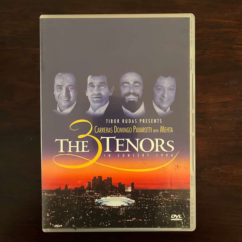 The 3 Tenors In Concert 1994 DVD Import