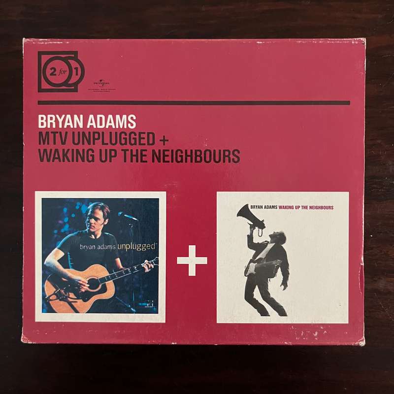 Bryan Adams - MTV Unplugged / Waking Up The Neighbours 2CD South African Press