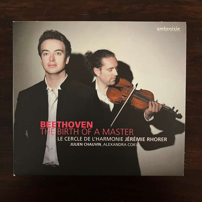Le Cercle De L'Harmonie - Beethoven The Birth Of A Master CD French Press