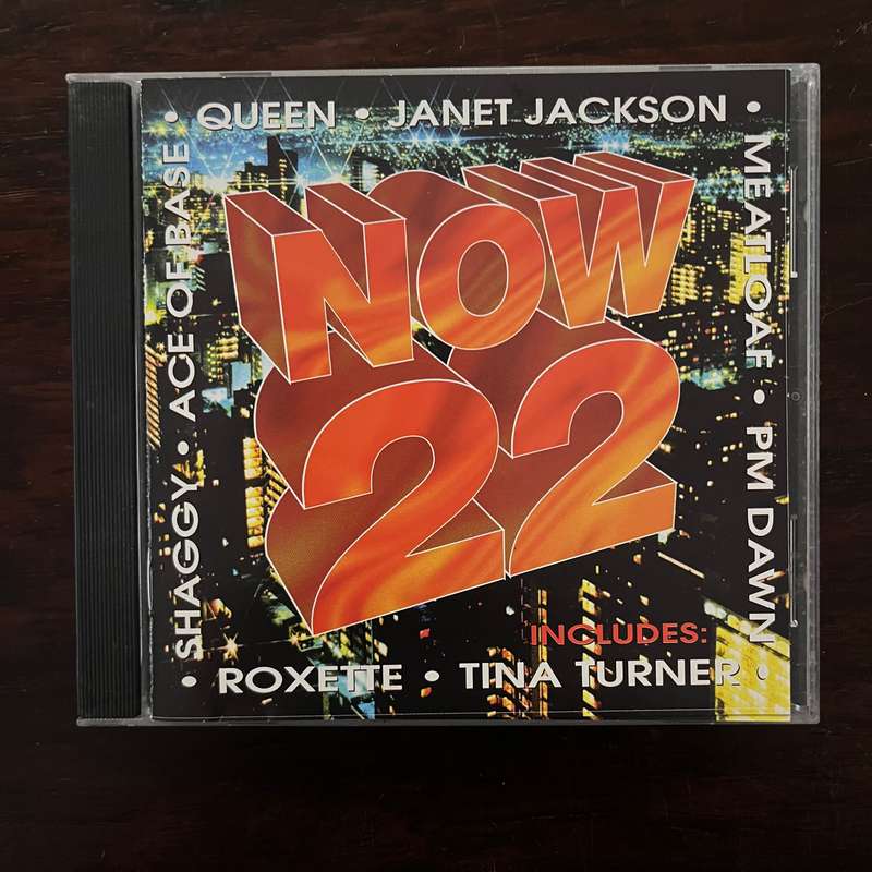Now 22 CD South African Press Queen Roxette Blur Pulp Janet Jackson