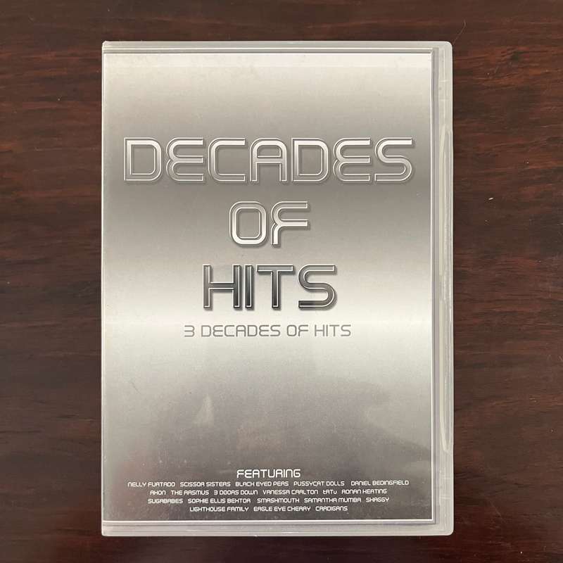 Decades of Hits DVD South African Press Compilation
