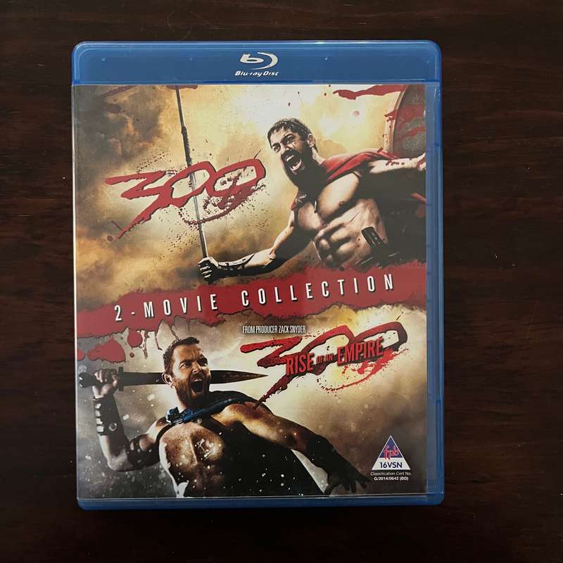 300 / 300 Rise of the Empire Two Disc Blu Ray Set South African Press